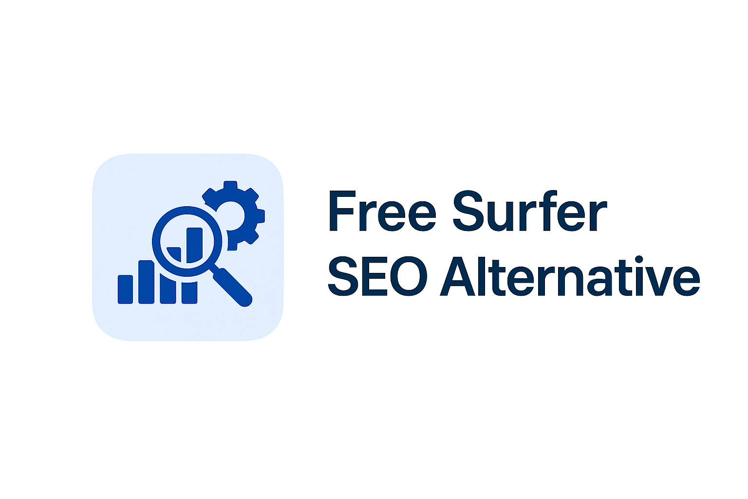 Infographic comparing the best free Surfer SEO alternatives in 2026: Keyword Surfer, ChatSEO, Frase, NeuronWriter, Scalenut