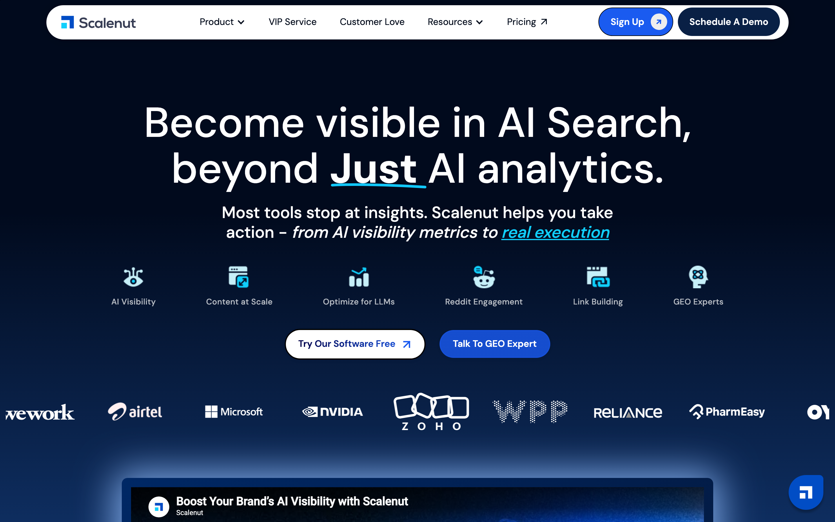 Scalenut homepage
